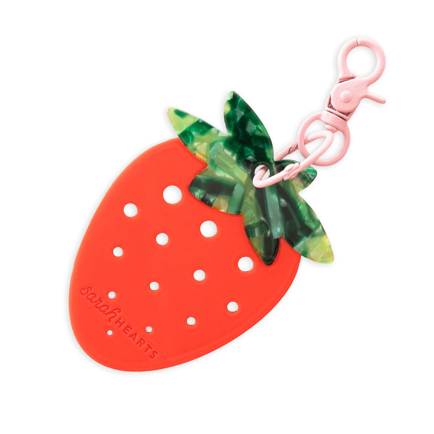 Strawberry Needle Gauge Bag Charm