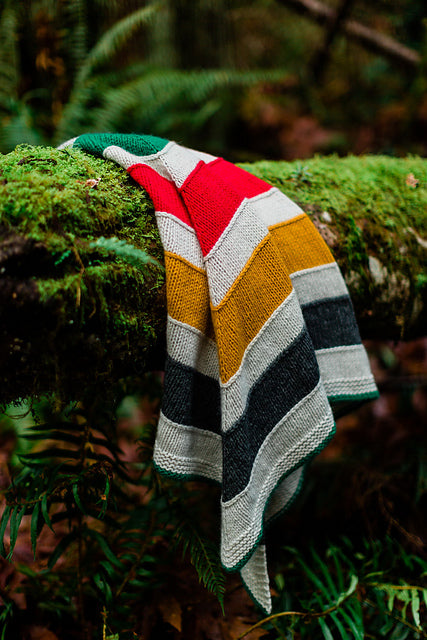 Red Jammer Shawl Pattern