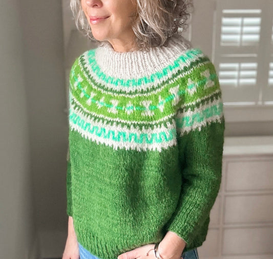 New Sweater Kits for Tanaka by Junko Okamoto