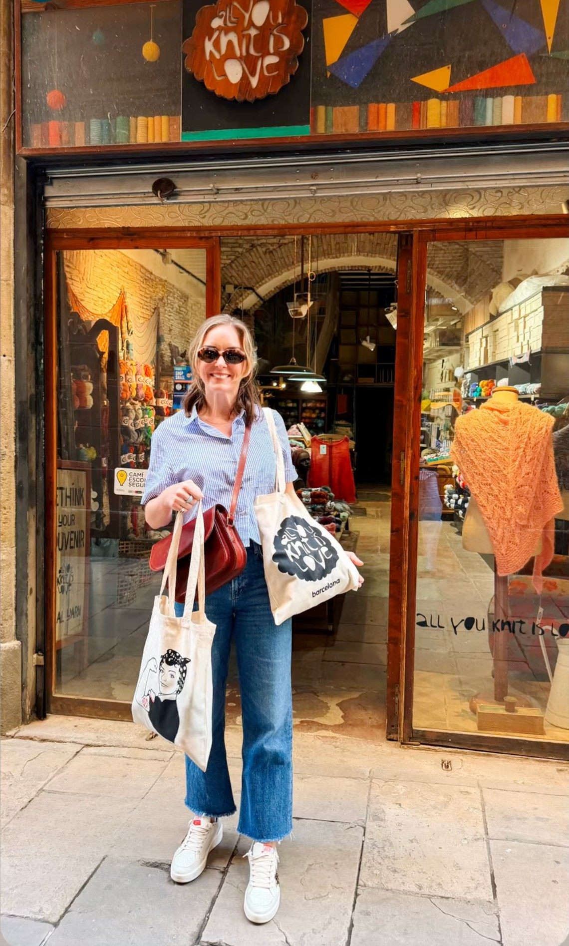 The Lamb & Kid Top Knitting Travel Tips!
