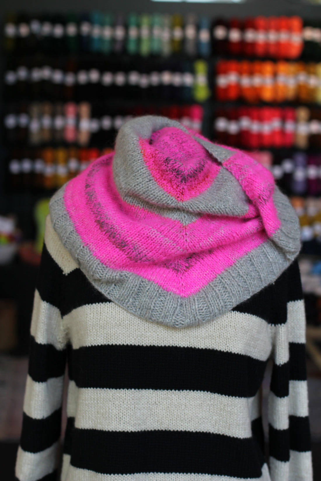A Pinky Swear Sampler Shawl!