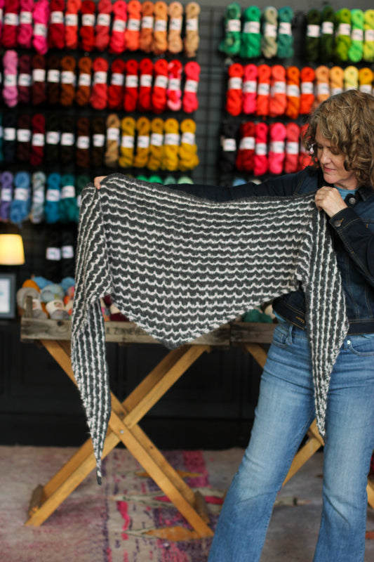 Welcome Popple Shawl!