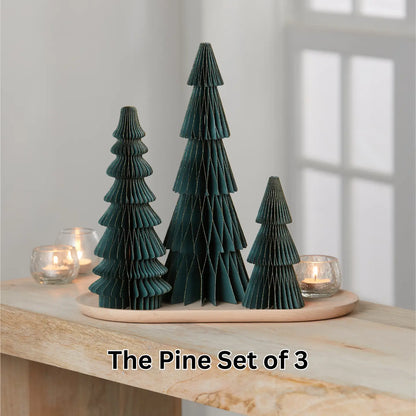 Honeycomb Trees (Set of 3)