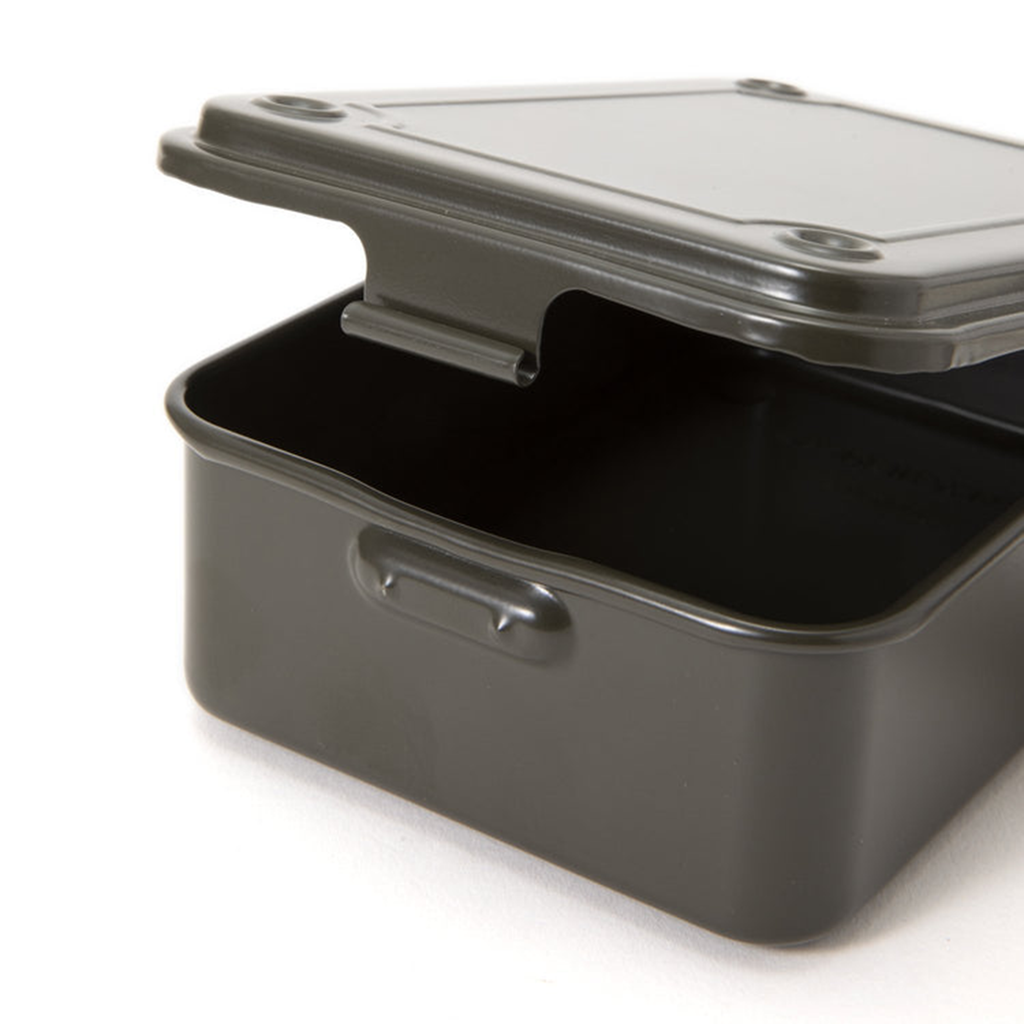 Toyo - Caja de almacenamiento apilable de acero T-150