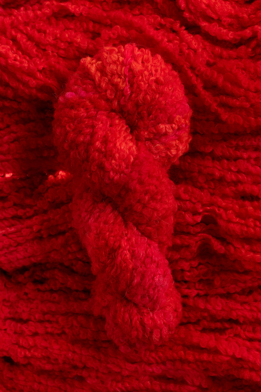 Boucle Teddy teint sur commande