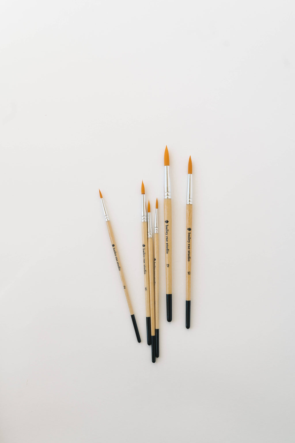 Round Tip Watercolor Brush Set