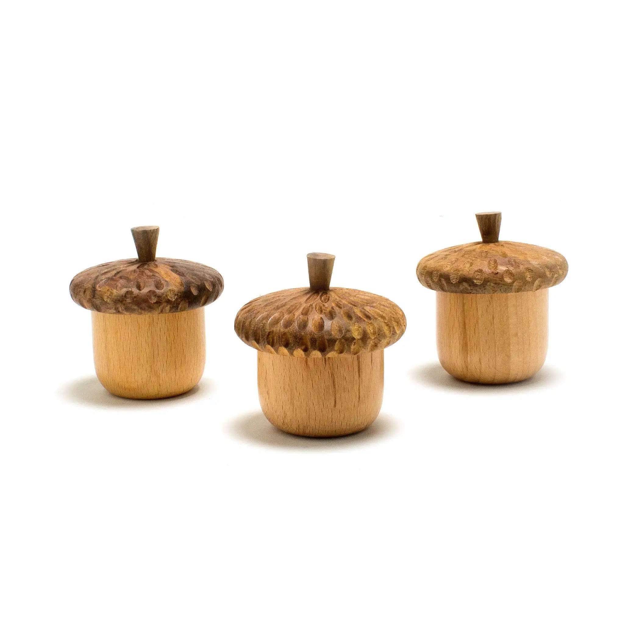 DEGEN Stitch Marker Holding Acorn