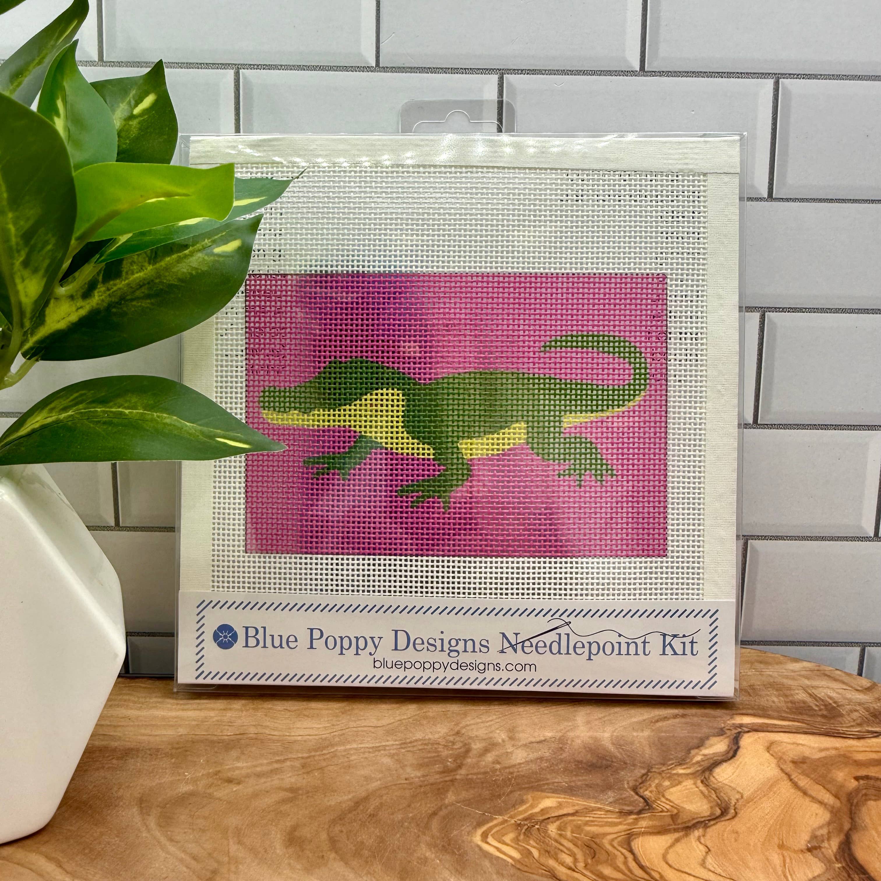 Alligator Needlepoint Design