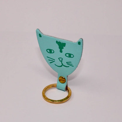 Cat Head Key Fob