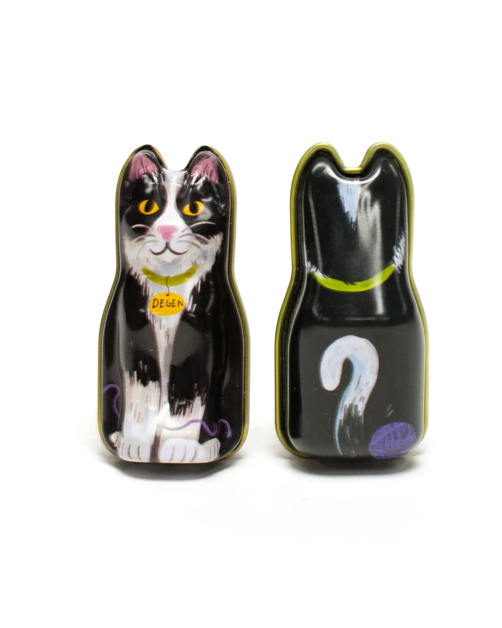 DEGEN Black Cat Tin - Tapestry Needles