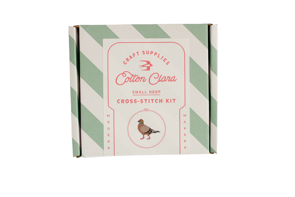 Kit de punto de cruz de paloma