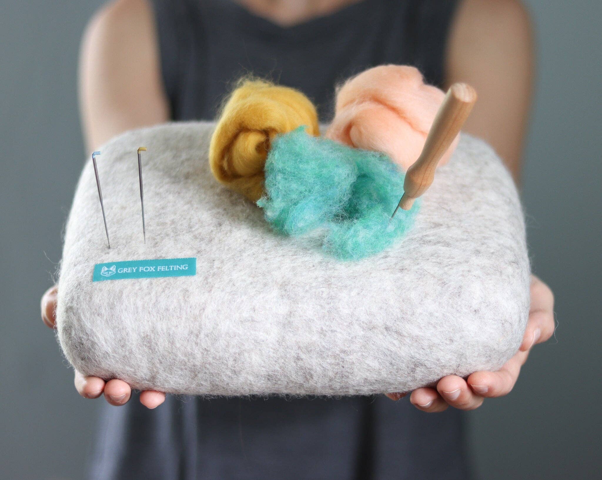 100% Pure Wool Needle Felting Mat
