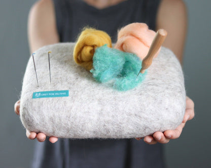100% Pure Wool Needle Felting Mat