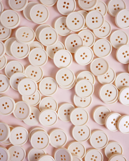 Cream Puff Retro Buttons