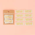 Handmade with Love Gold Woven Labels