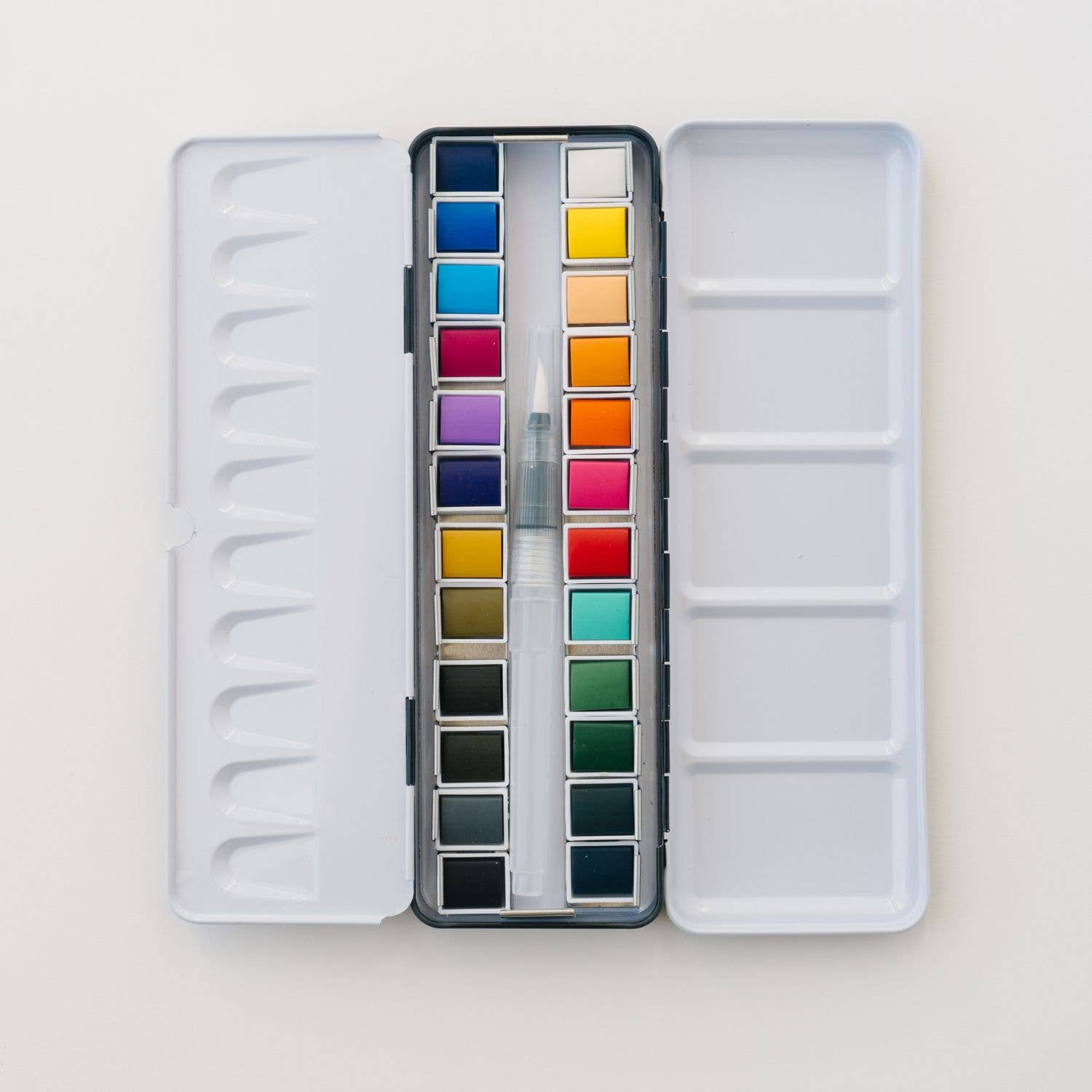 24-Color Watercolor Paint Palette