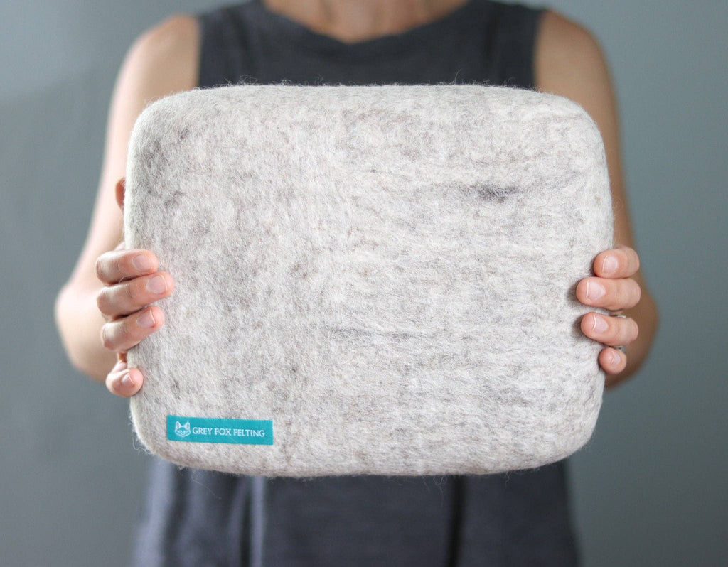 Tapis de feutrage à l'aiguille 100 % pure laine