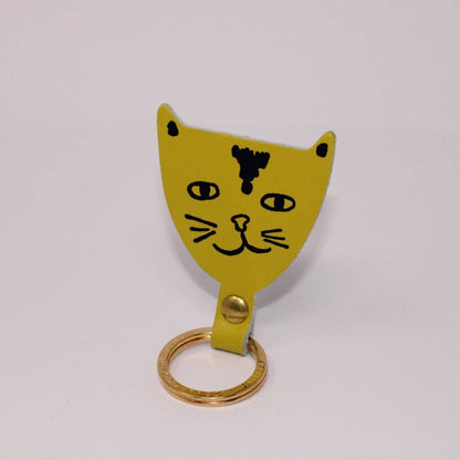 Cat Head Key Fob