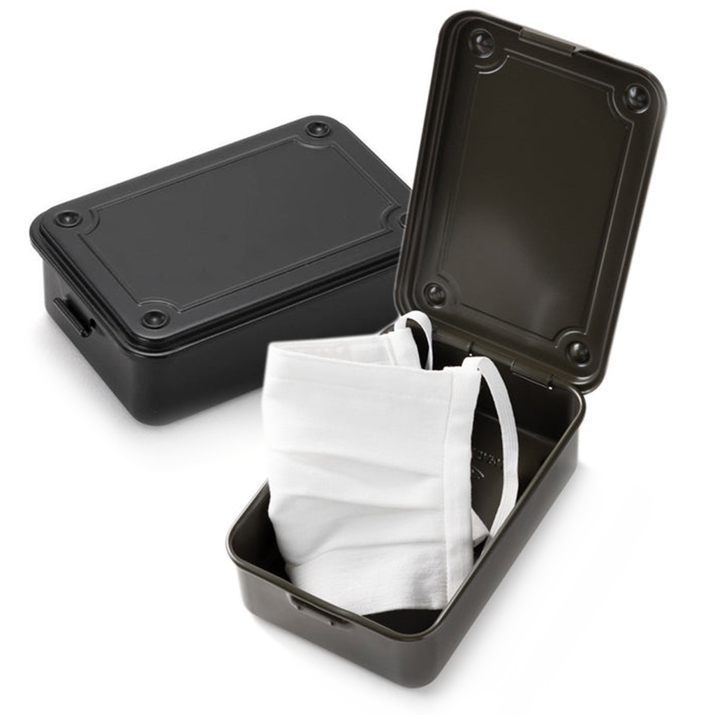 Toyo - Caja de almacenamiento apilable de acero T-150