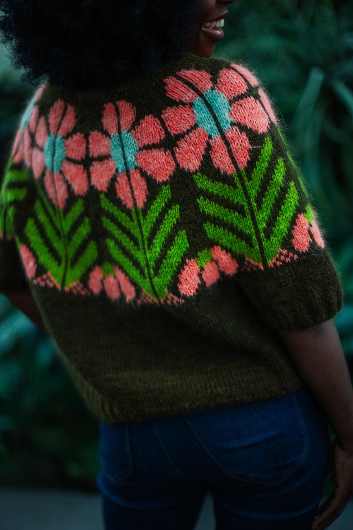 Harvest Flower Sweater Kits - Trio DK