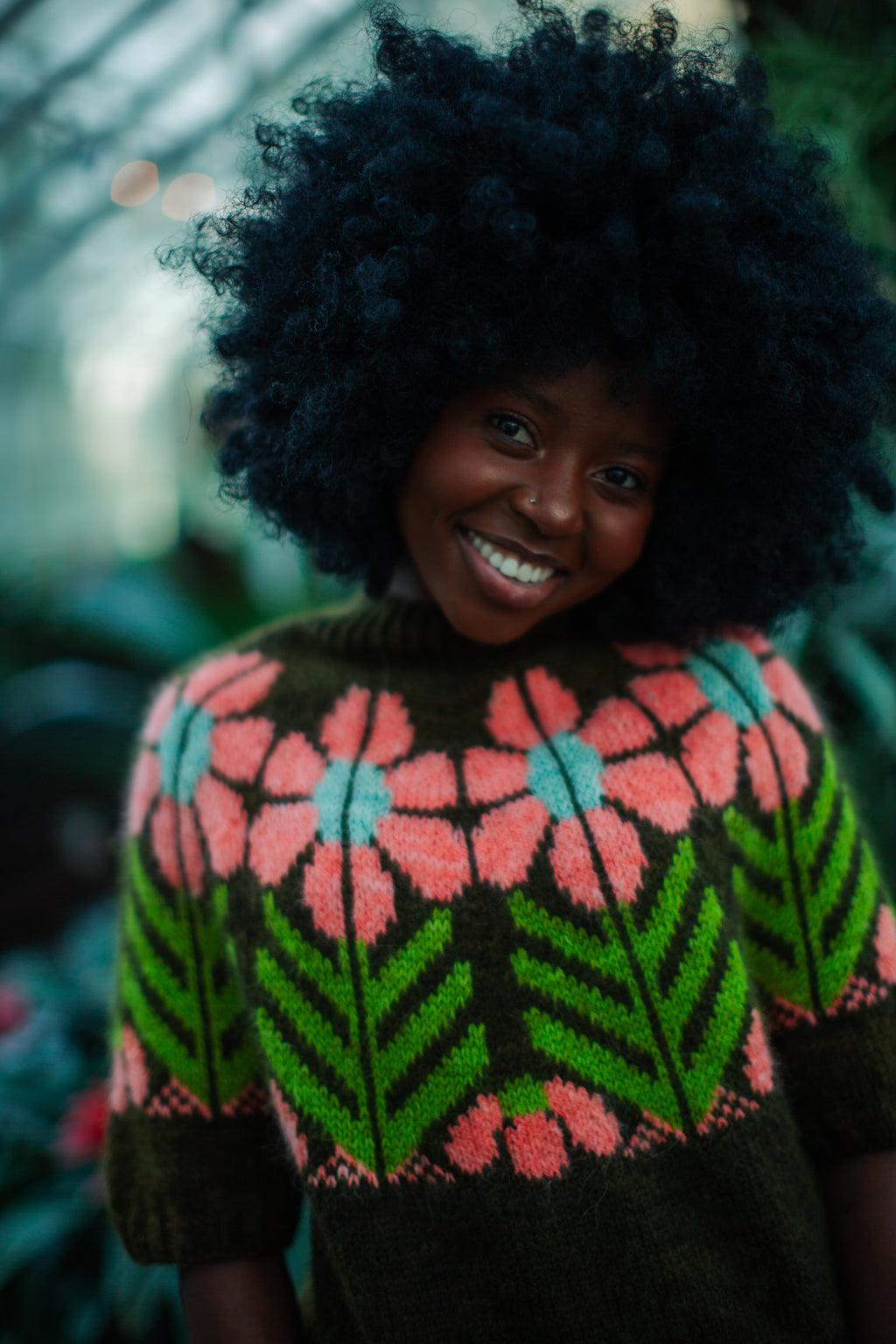 Harvest Flower Sweater Kits - Trio DK & Birdie