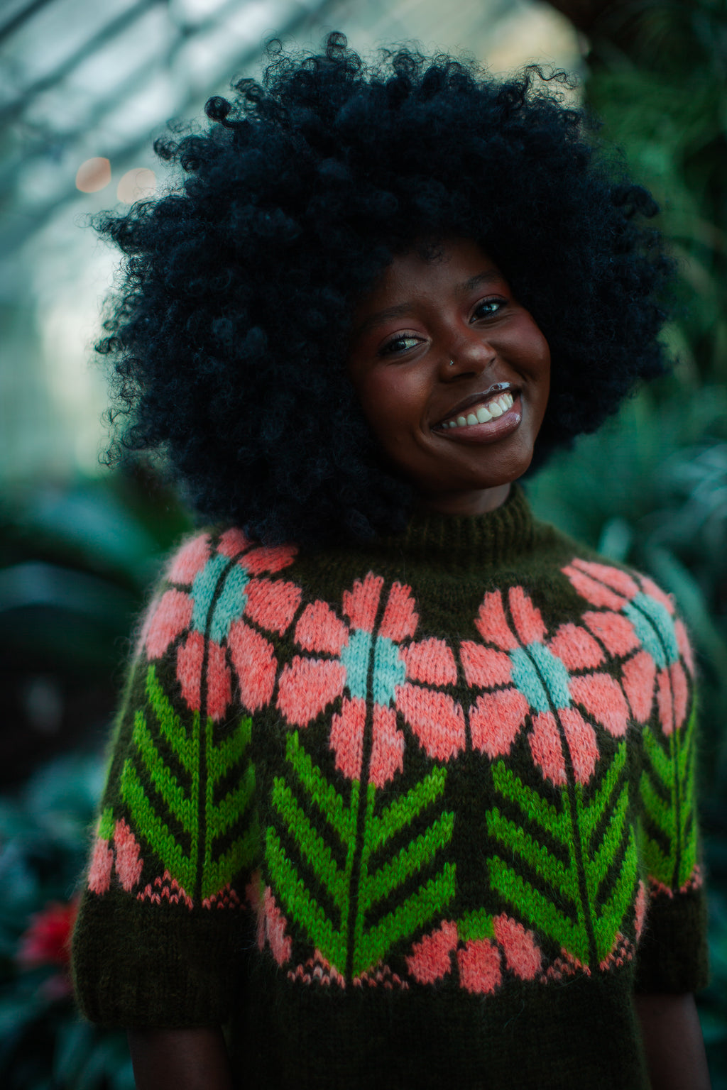 Harvest Flower Sweater Kits - Trio DK & Birdie