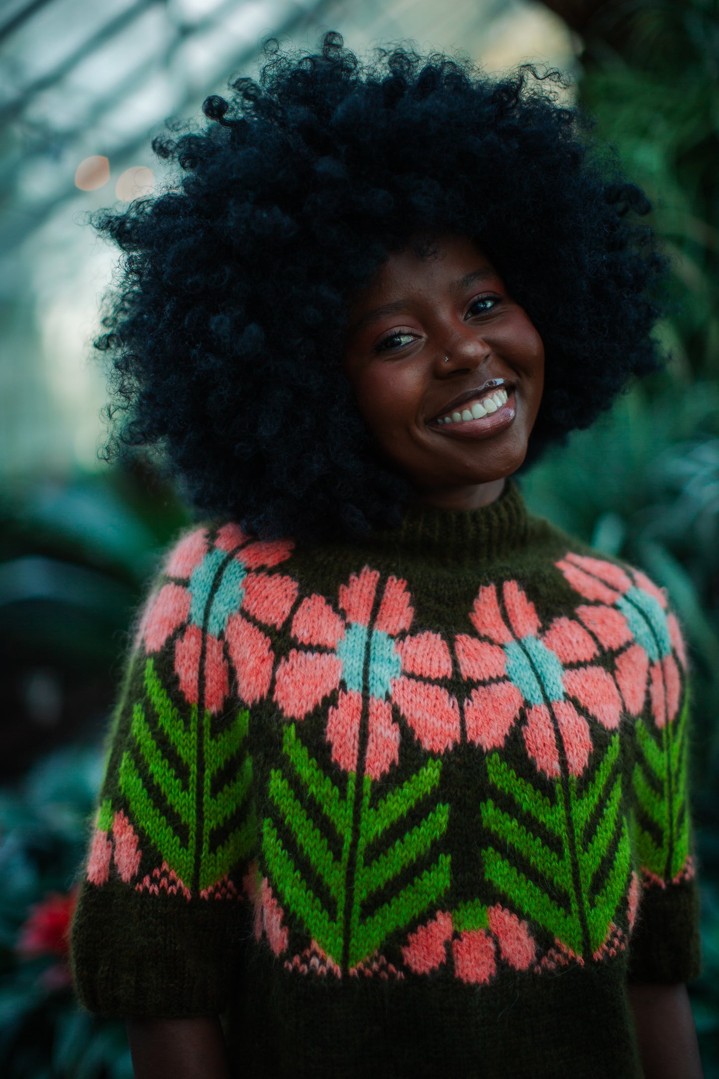 Harvest Flower Sweater Kits - Trio DK