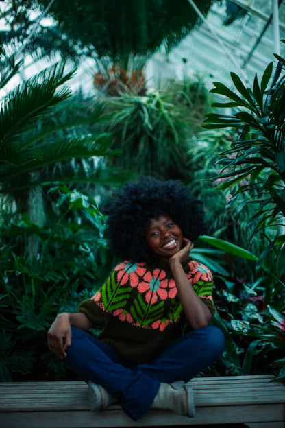 Harvest Flower Sweater Kits - Trio DK