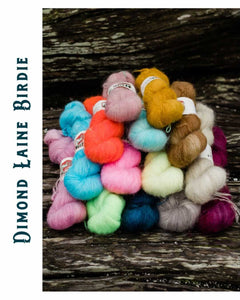 4/19 Dyed-To-Order Dimond Laine Birdie
