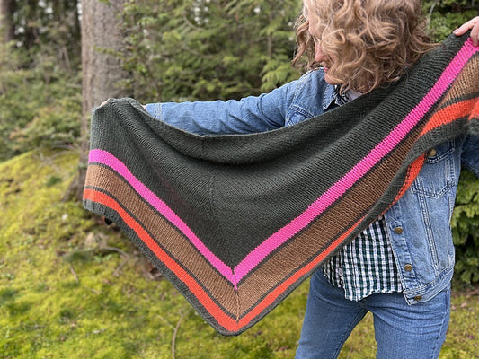 Eddie Shawl Pattern