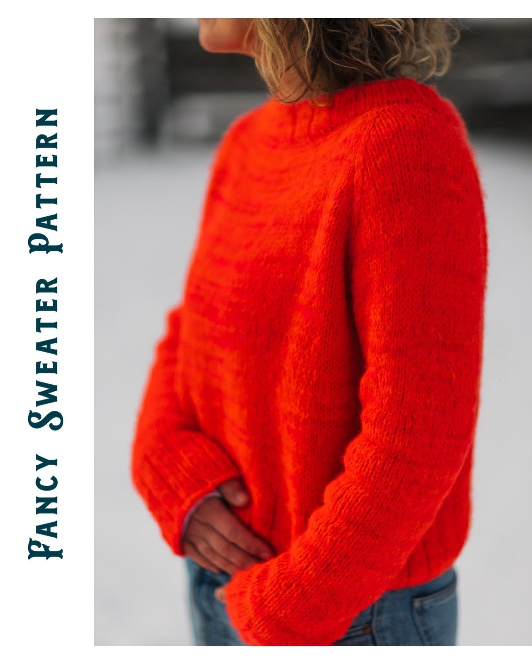 Fancy Sweater Pattern – The Lamb & Kid