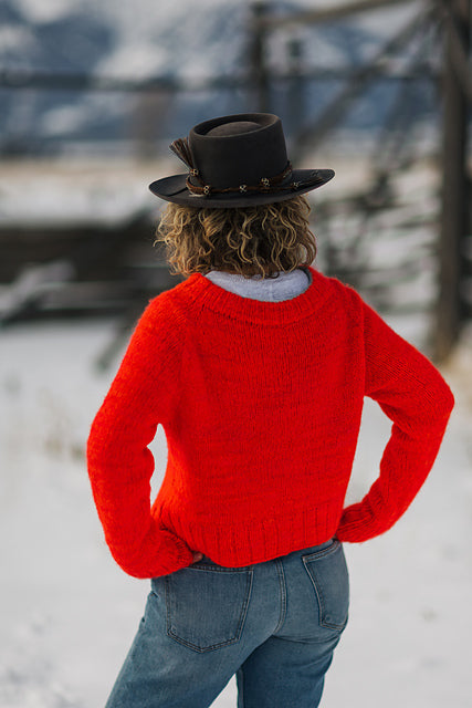 Fancy Sweater Pattern – The Lamb & Kid