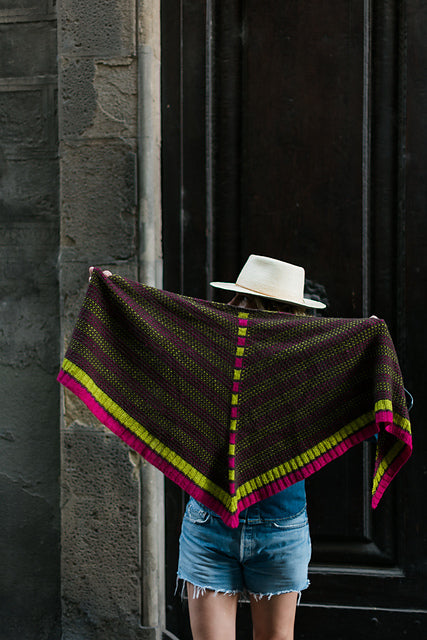 Hip To Be Square Shawl Pattern