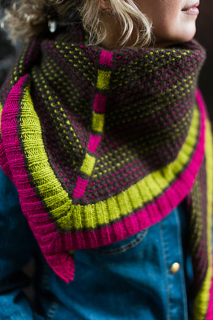 Hip To Be Square Shawl Pattern