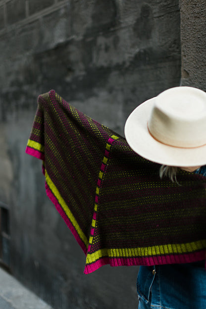 Hip To Be Square Shawl Pattern