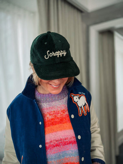 Scrappy Corduroy Caps
