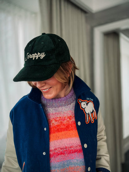 Scrappy Corduroy Caps