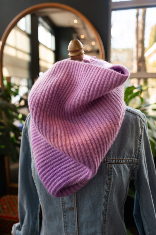 Ribbed Cashmere Cowls
