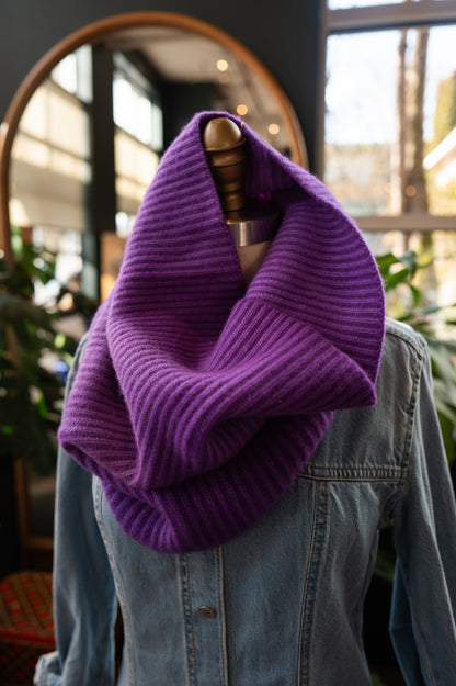 Ribbed Cashmere Cowls