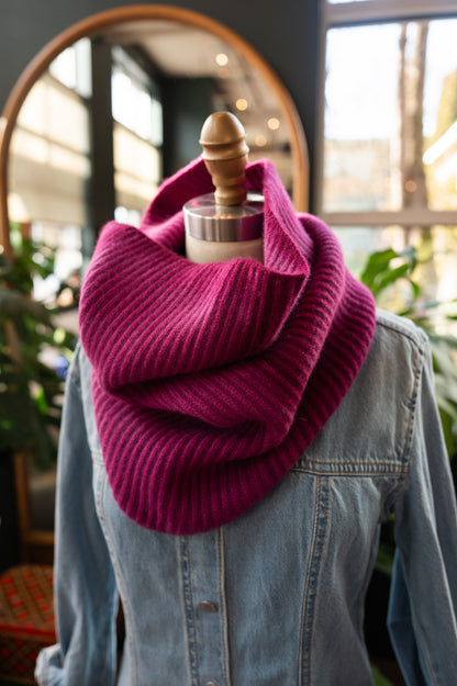 Ribbed Cashmere Cowls