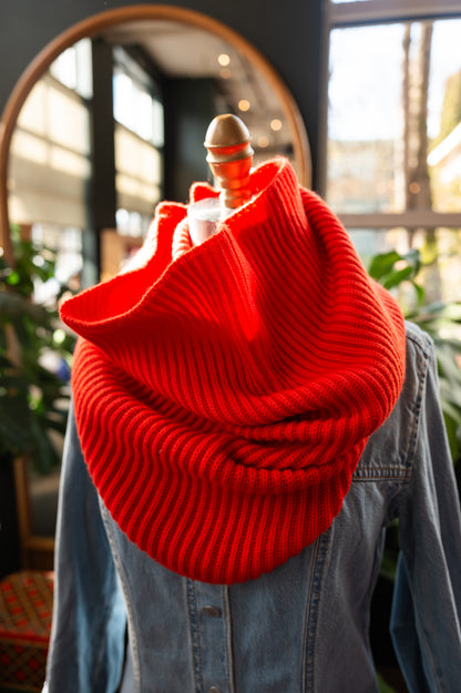 Ribbed Cashmere Cowls