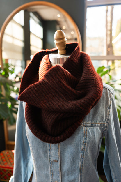 Ribbed Cashmere Cowls