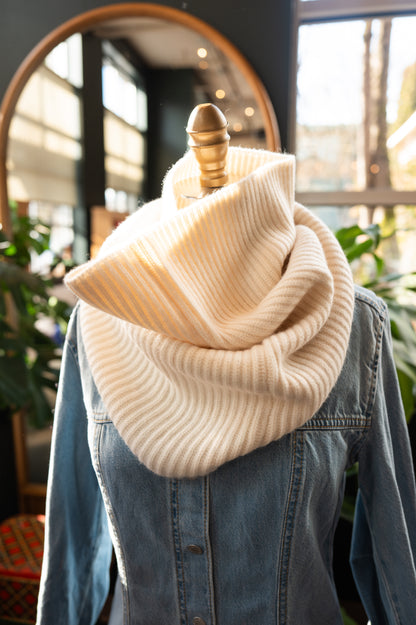 Ribbed Cashmere Cowls