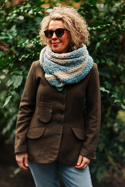 Mossy Rock Shawl Pattern