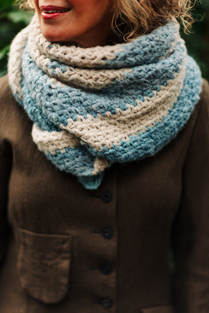 Mossy Rock Shawl Pattern