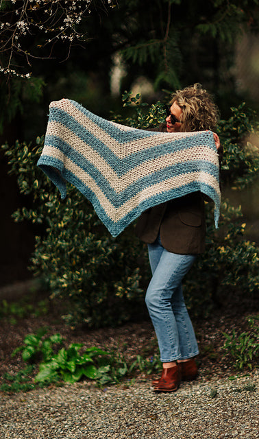 Mossy Rock Shawl Pattern