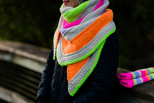 Neon Park Shawl Pattern