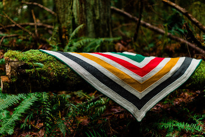 Red Jammer Shawl Pattern