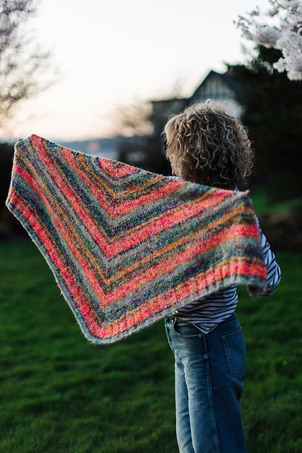 Shenanigan Stripes Shawl Pattern