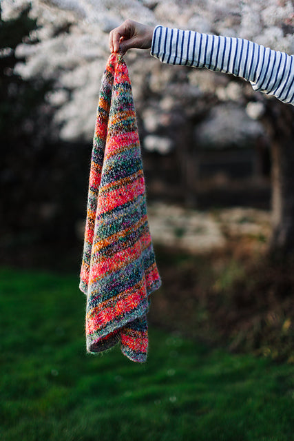 Shenanigan Stripes Shawl Pattern